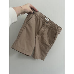 Crewcuts Boys Active Tech Shorts - Size 8 - Khaki/Tan Performance Fabric